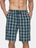 LAPASA 2 Pack Mens Lounge Shorts Relaxed Fit Madras Shorts M92 M93 
