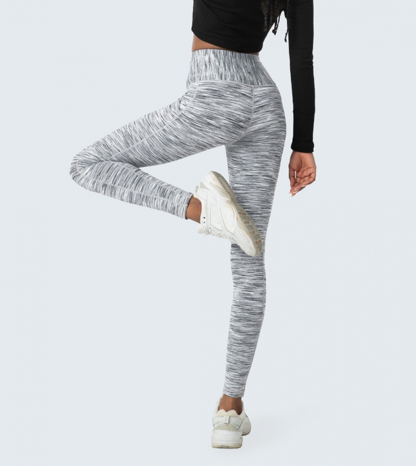 LAPASA Women's High Waist Tummy Control Yoga Leggings With Pockets Workout Running Sports Pants L01B1 