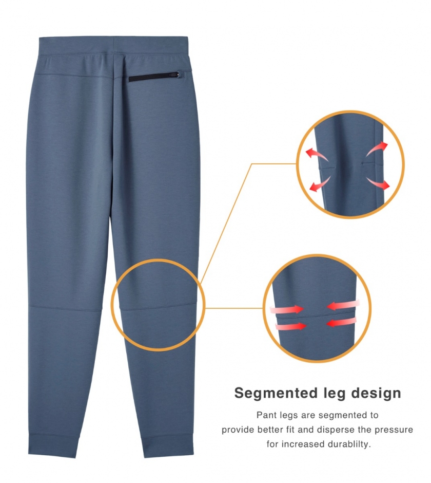LAPASA Men's Heavy Fleece Lined Sweatpants with Pockets Gym Training & Workout Joggers M106R1