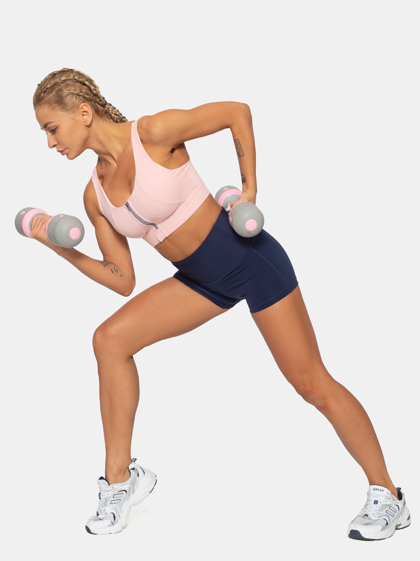 LAPASA Women's Yoga Shorts High Waist Tummy Control Active Workout Bike Shorts  L09A1