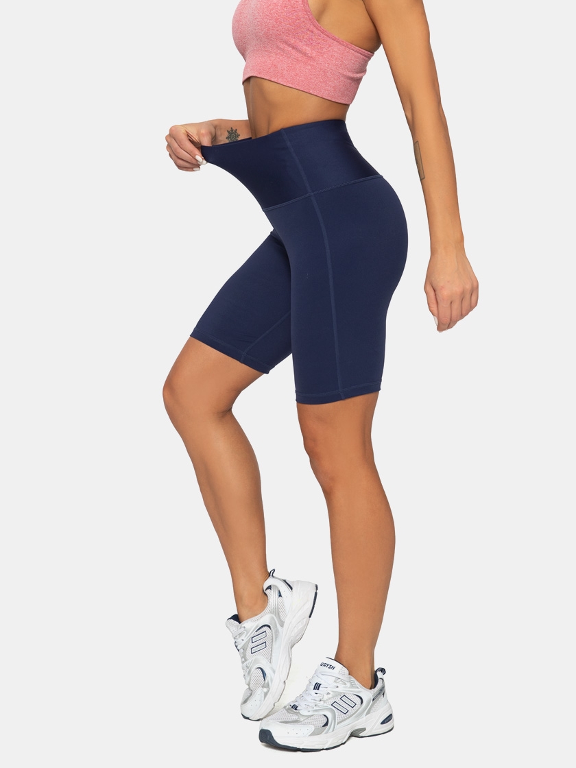 LAPASA High Waist Yoga Shorts Tummy Control Activewear Sports Shorts L52A1