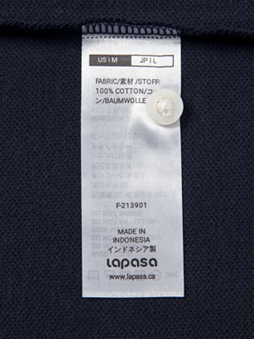 1 or 2 Pack Men's Classic Pique Cotton Short Sleeve Polo Shirt Business Casual Tee M19 LAPASA