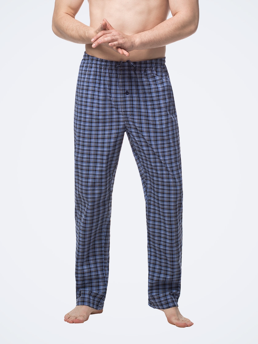 Men's 100% Cotton Woven Pajama Pants M38