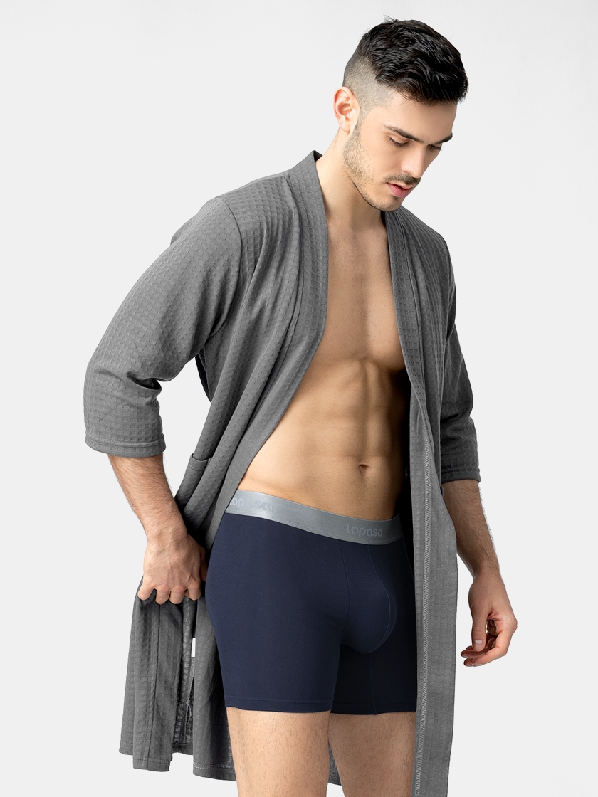 LAPASA (3 Pack) Men's MicroModal Boxer Briefs UnderwearM71R3 